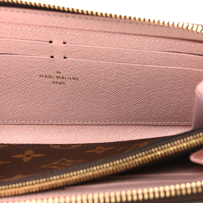 Louis Vuitton Monogram Clemence Wallet Rose Ballerine 5 of 6