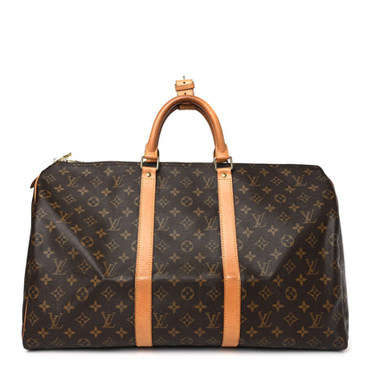 Louis Vuitton LOUIS VUITTON Monogram Keepall 50 1 of 10
