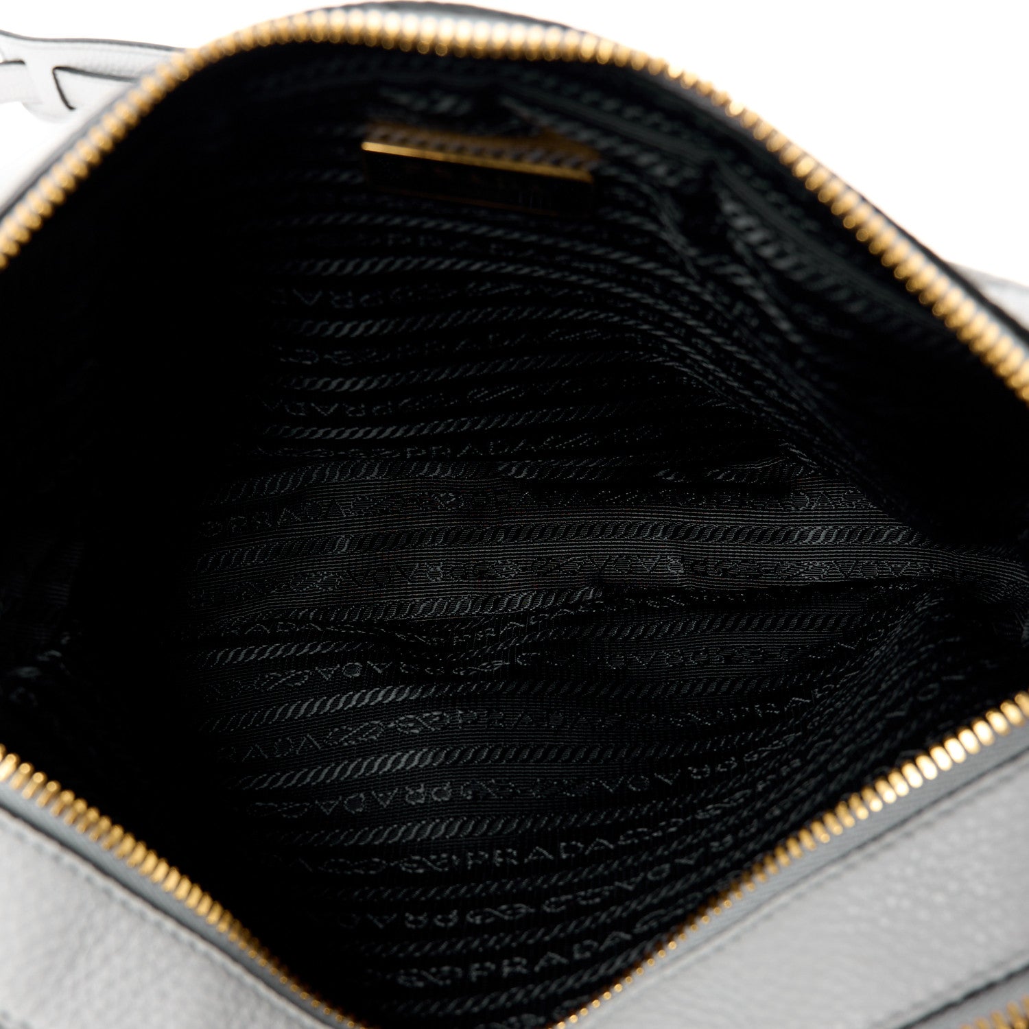 Prada Vitello Phenix Camera Bag Granito 6 of 11