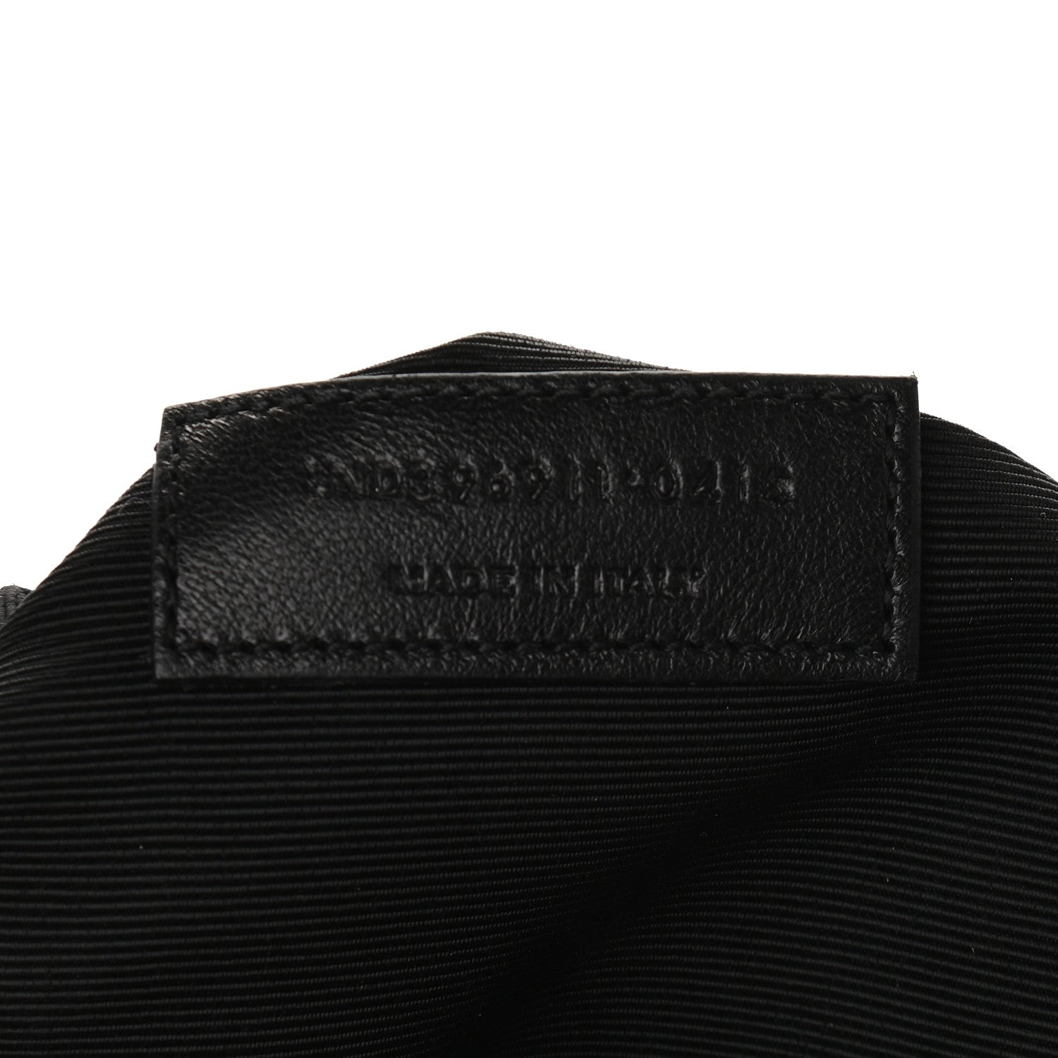 Saint Laurent Grain De Poudre Matelasse Chevron Monogram Shopping Bag Black 7 of 10