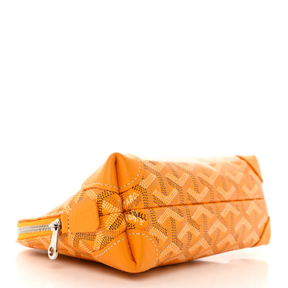 Goyard Goyardine Vendome Toiletry Pouch Yellow 4 of 8