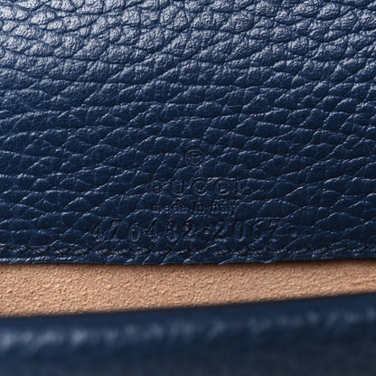 Gucci Dollar Calfskin Crystal Super Mini Dionysus Shoulder Bag Blue Agata Black Diamond 6 of 9