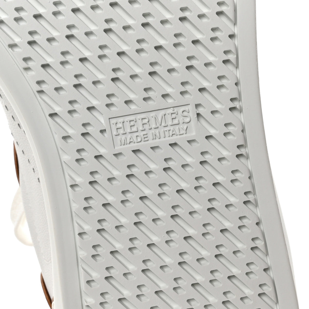 Sport Goatskin Calfskin Match Sneakers 37 White