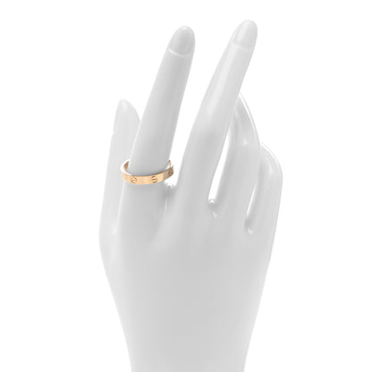 Cartier 18K Yellow Gold 3.5mm LOVE Wedding Band Ring 62 10 2 of 5