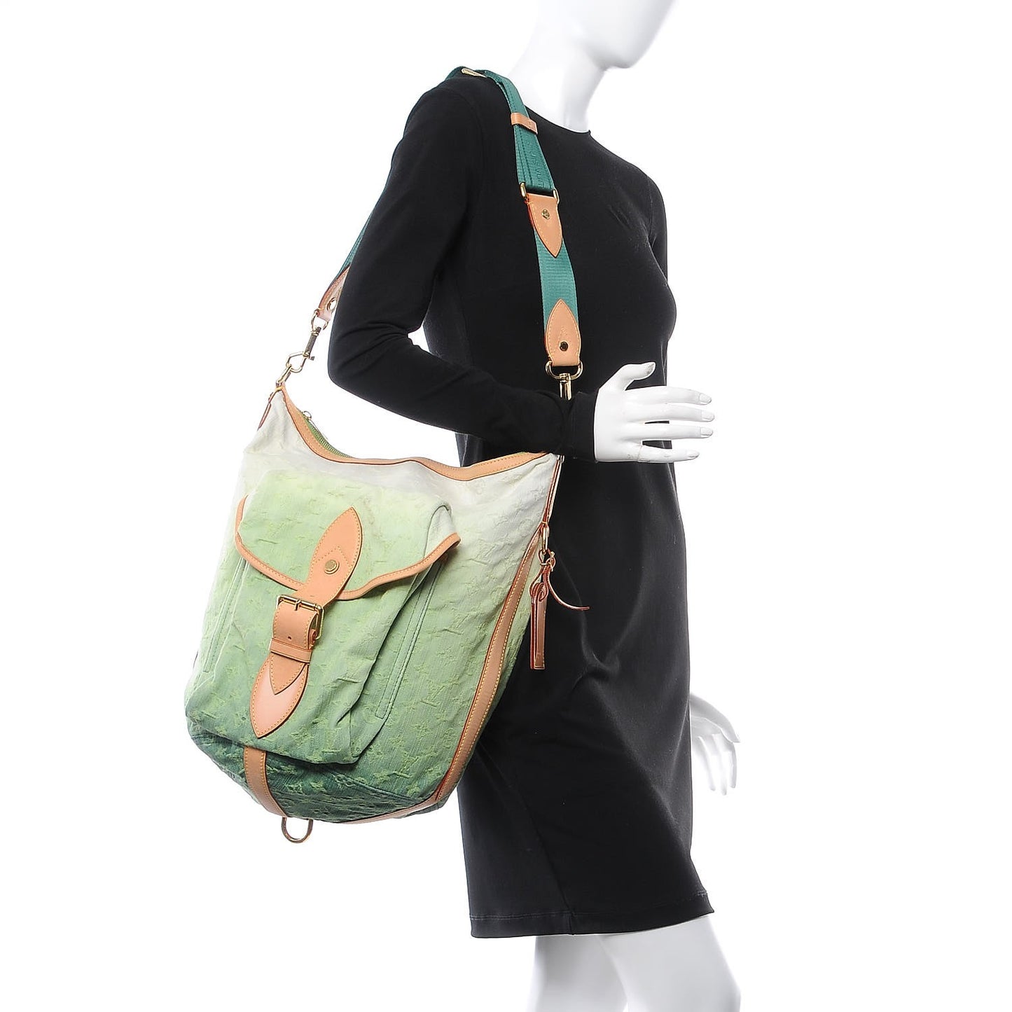 Denim Sunburst PM Messenger Vert