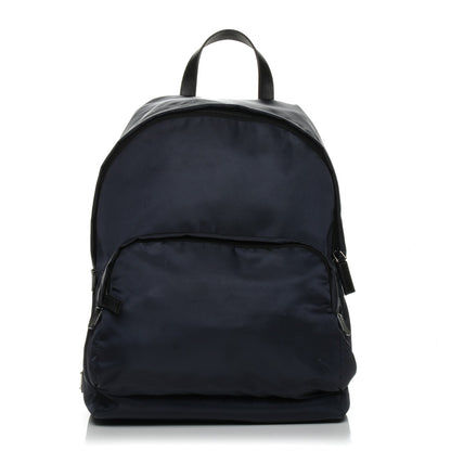 Prada Tessuto Nylon Day Backpack Blue 9 of 16