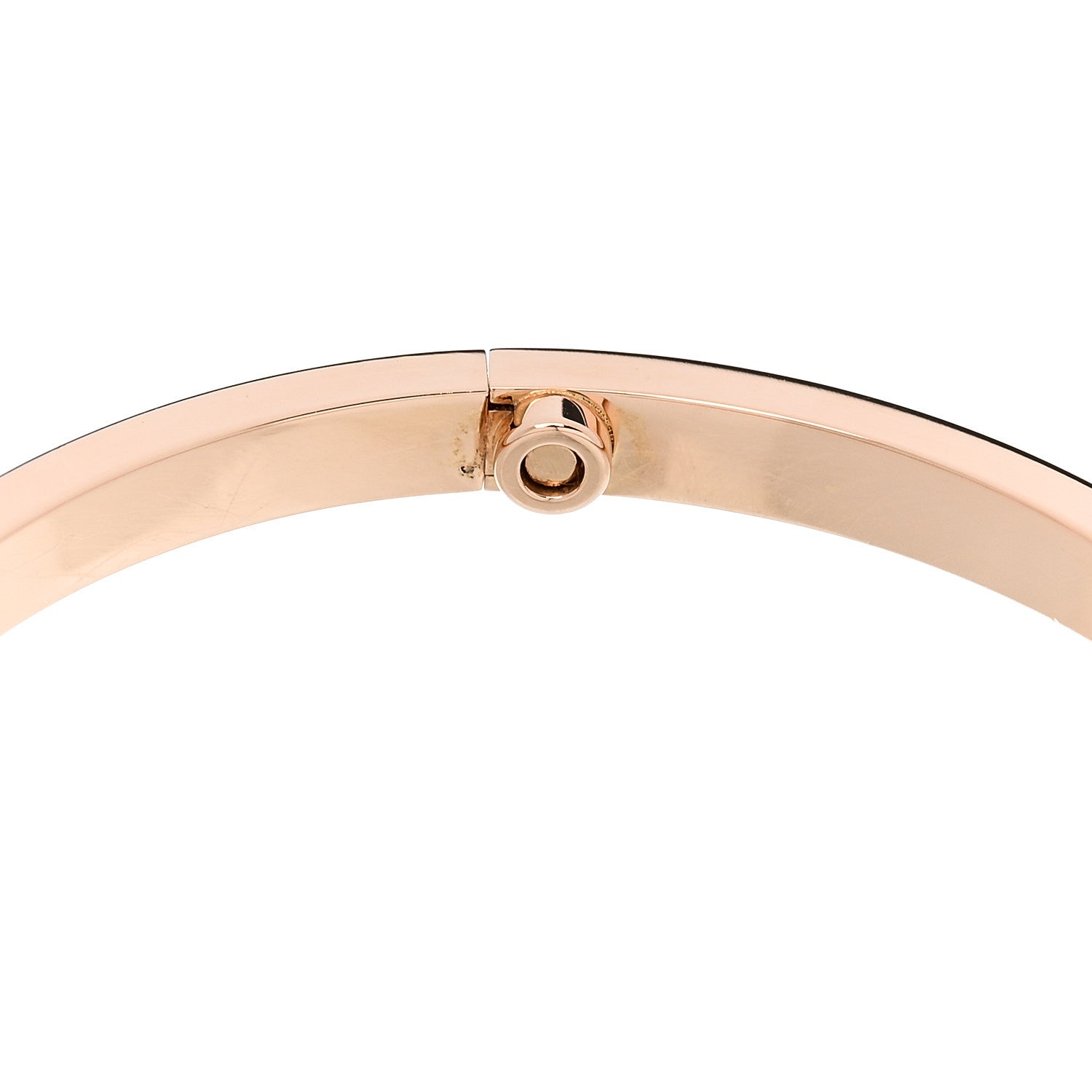 Cartier 18K Pink Gold Small LOVE Bracelet 16 7 of 8