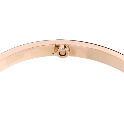 Cartier 18K Pink Gold Small LOVE Bracelet 16 7 of 8