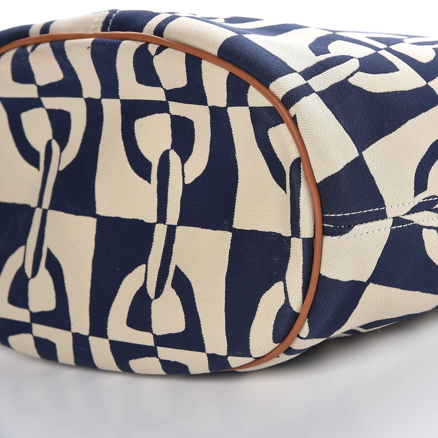 Canvas Chain De Ancre Beach Tote Navy