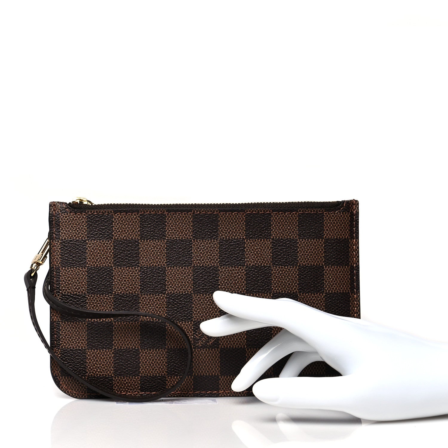 Louis Vuitton Damier Ebene Neverfull PM Pochette 2 of 7