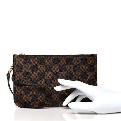Louis Vuitton Damier Ebene Neverfull PM Pochette 2 of 7
