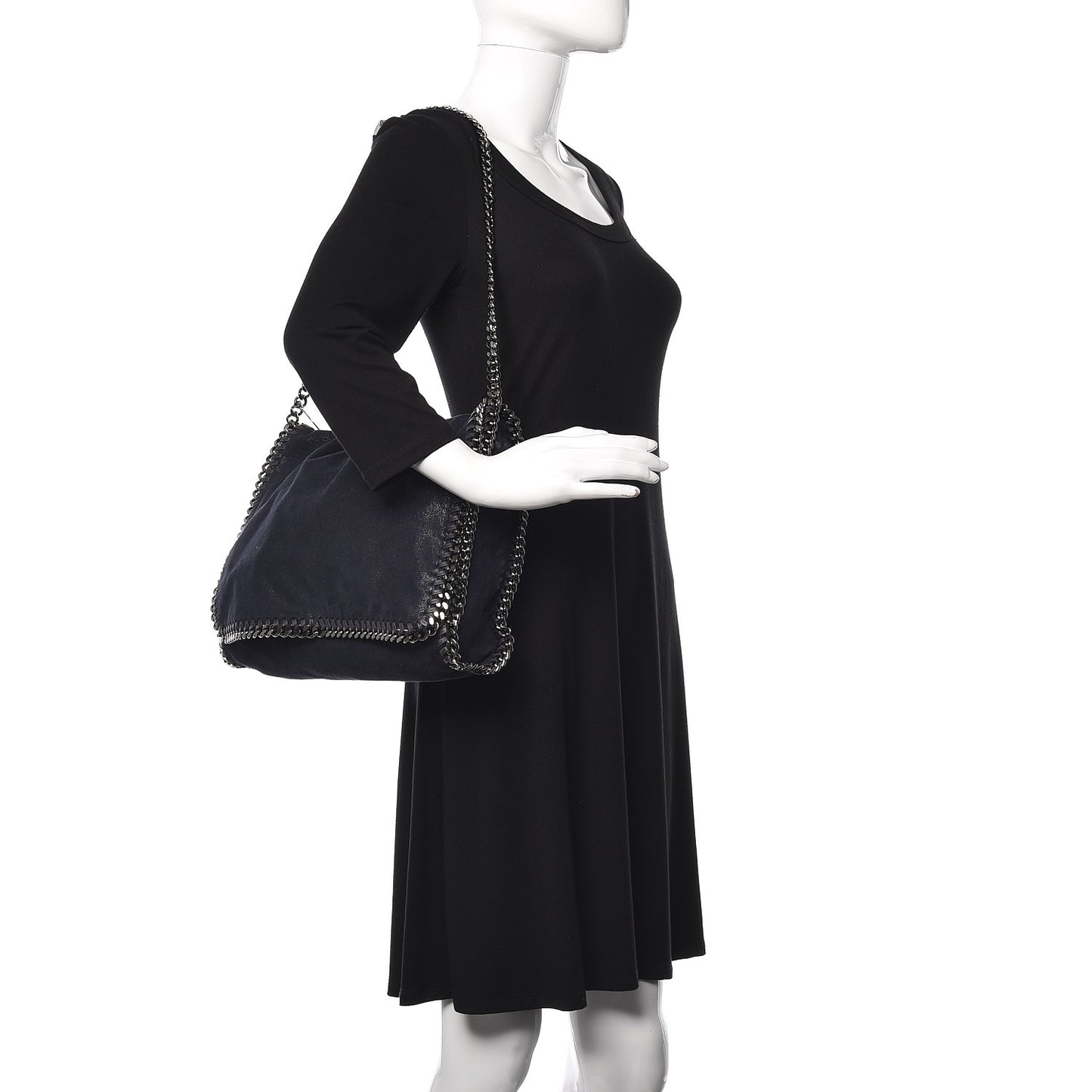 Shaggy Deer Falabella Messenger Navy
