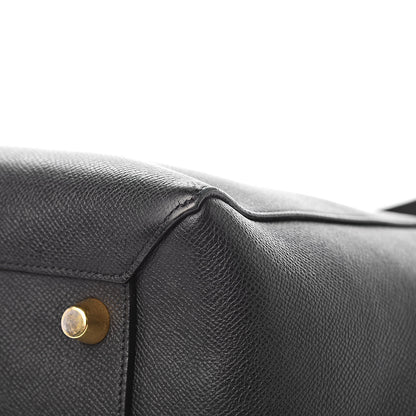 Celine Grained Calfskin Mini Belt Bag Black 10 of 11