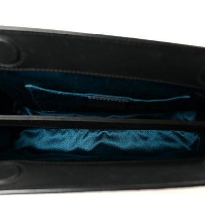 Gucci Suede Patent Web Small Ophidia Chain Shoulder Bag Black 5 of 12