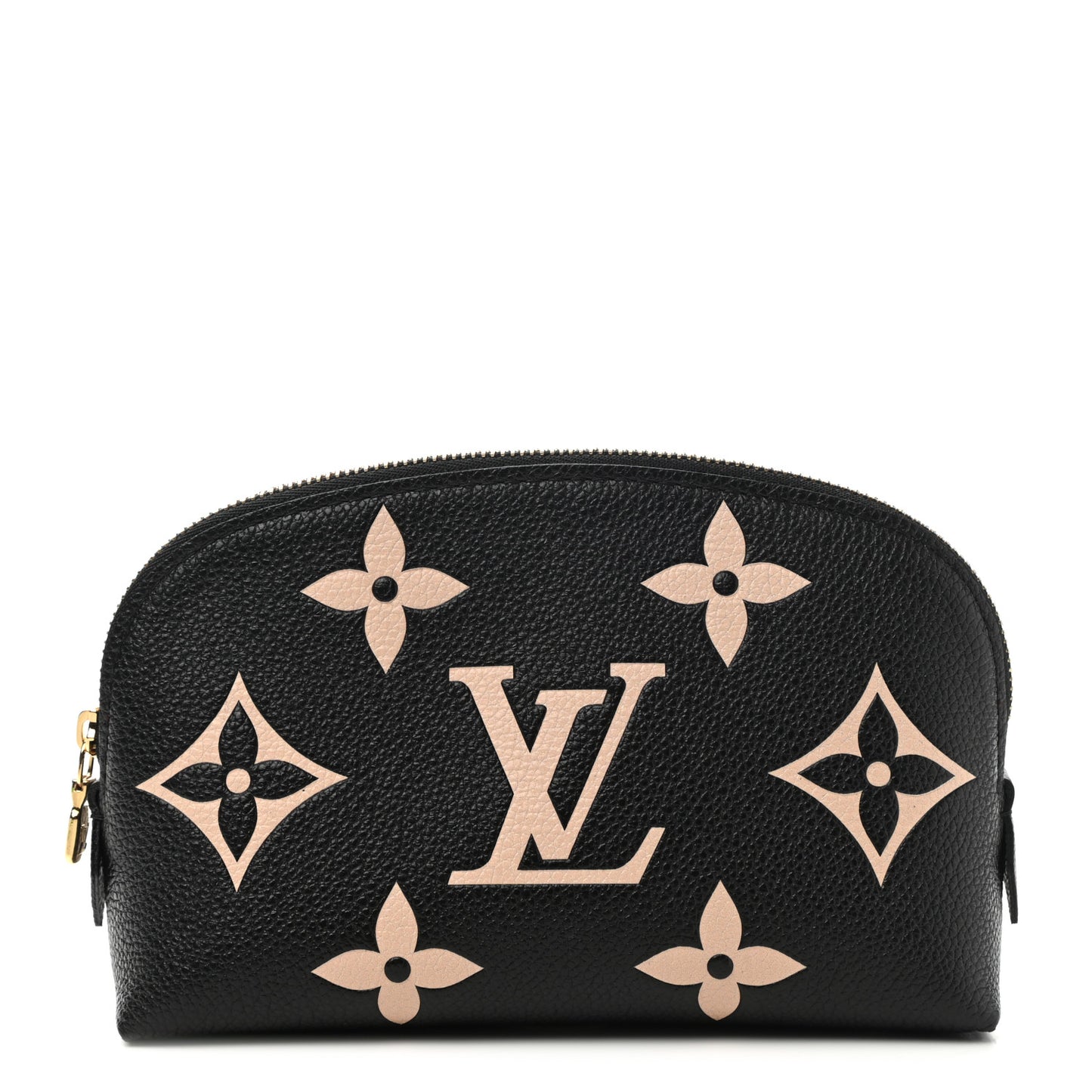 Empreinte Monogram Giant Cosmetic Pouch Black Beige