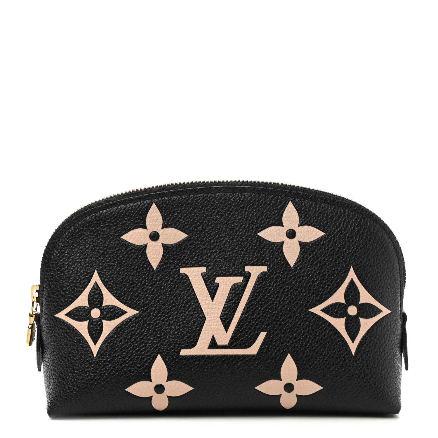 Louis Vuitton Empreinte Monogram Giant Cosmetic Pouch Black Beige 1 of 6