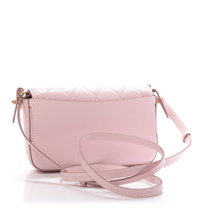Givenchy Goatskin Quilted Mini Pocket GV3 Convertible Bag Pale Pink 3 of 9