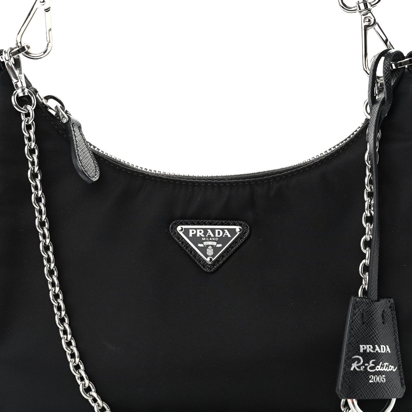 Nylon Re-Edition 2005 Shoulder Bag Black