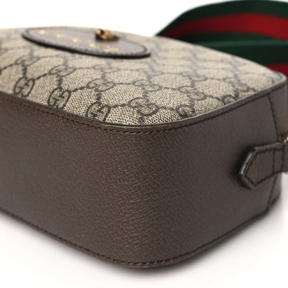 Gucci GG Supreme Monogram Web Neo Vintage Shoulder Bag Beige New Acero Crop 10 of 10