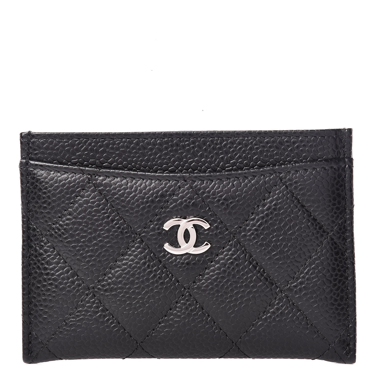 Chanel Caviar Quilted Card Holder Black 1 of 8