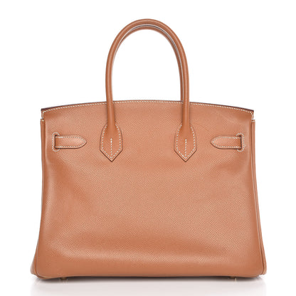 Hermes Epsom Birkin 30 Gold 4 of 40
