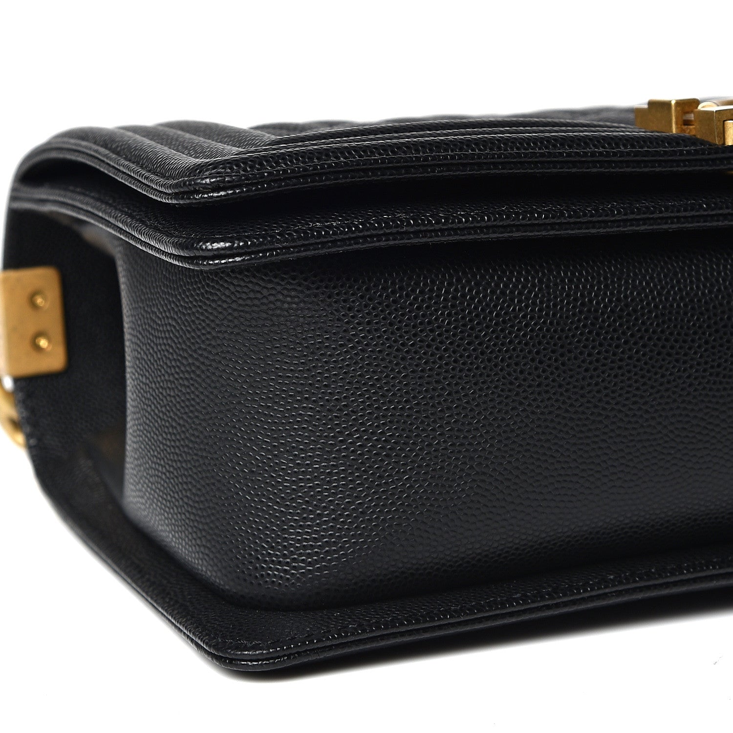 Chanel Caviar Quilted Medium Boy Flap Black 8 of 10
