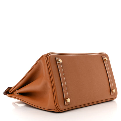 Hermes Epsom Birkin 30 Gold 4 of 13