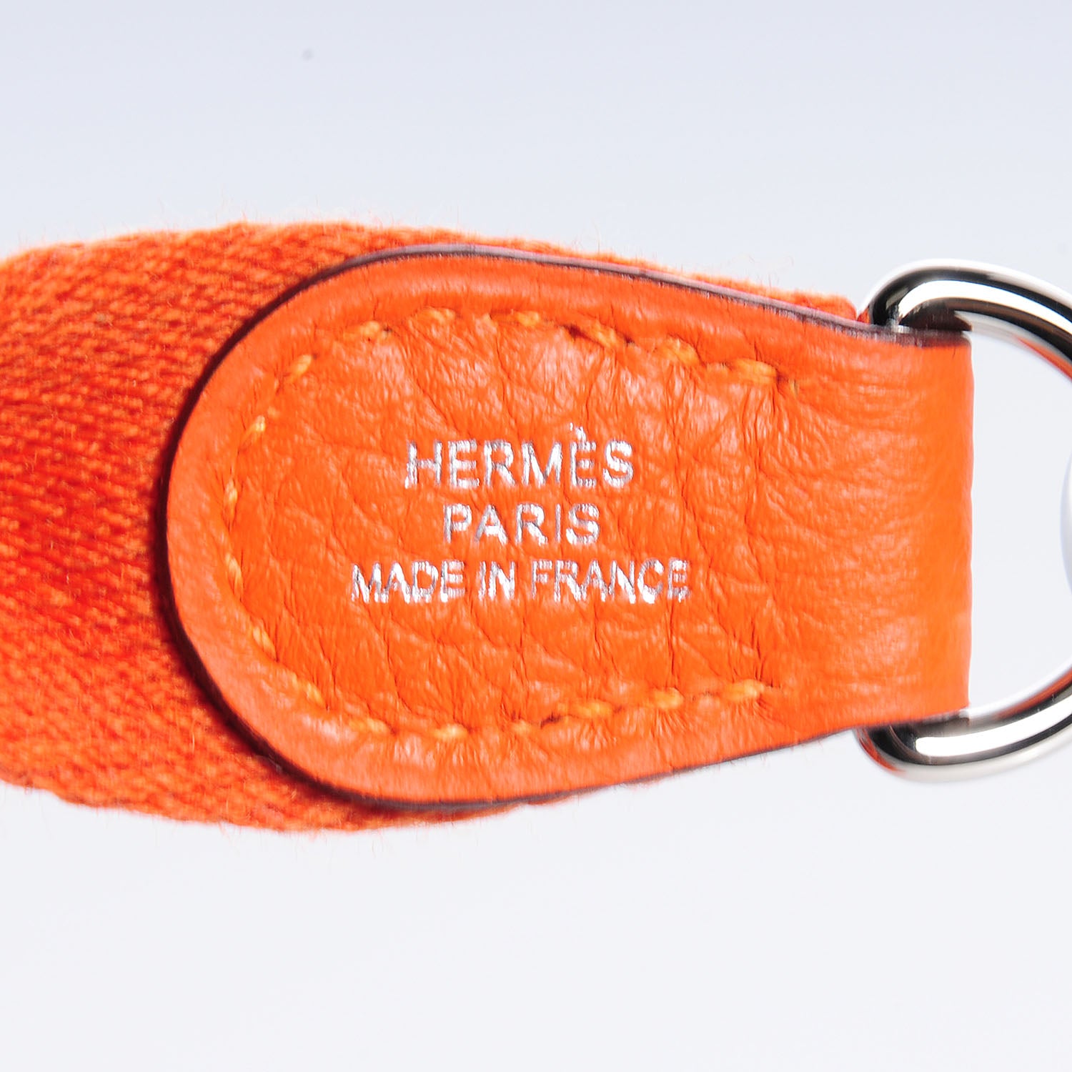 Hermes Taurillon Clemence Evelyne TPM Feu Orange 4 of 14