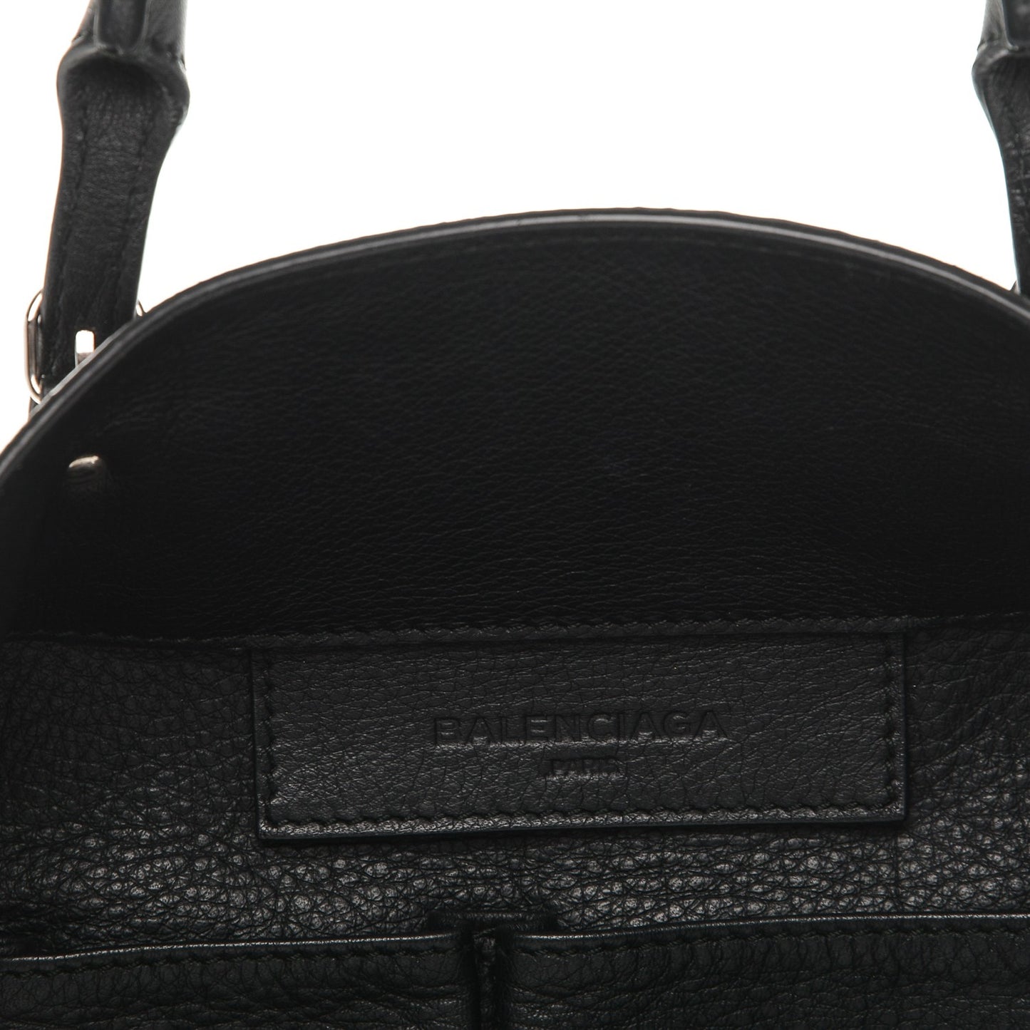 Supple Calfskin Papier A4 Zip Around Tote Black