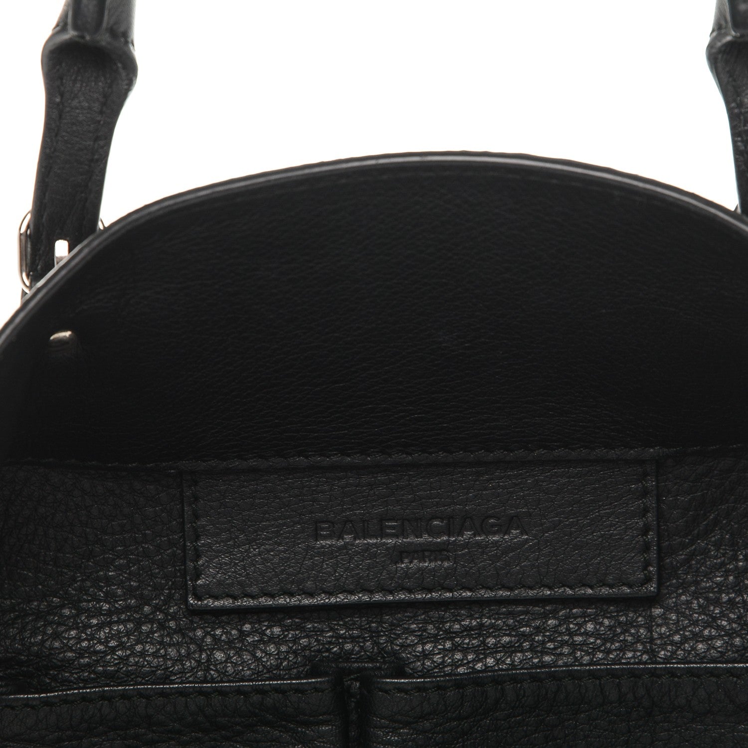 Balenciaga Supple Calfskin Papier A4 Zip Around Tote Black 6 of 6