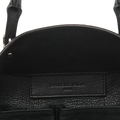 Balenciaga Supple Calfskin Papier A4 Zip Around Tote Black 6 of 6