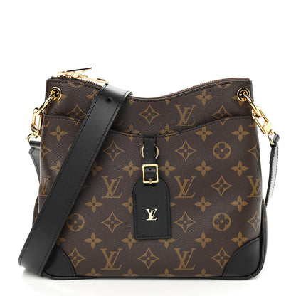 Louis Vuitton Monogram Odeon PM Black 1 of 9