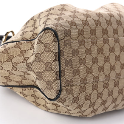 Gucci Monogram Medium Sukey Tote Black 6 of 10