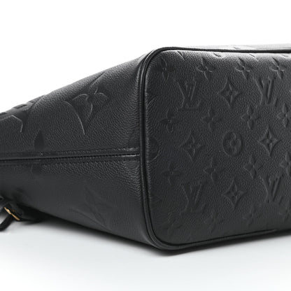 Louis Vuitton Empreinte Monogram Giant Neverfull MM Black 10 of 12
