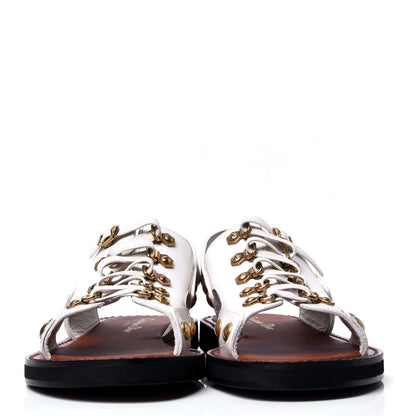 Christian Dior Calfskin Wildior Sandal 36 White 2 of 6