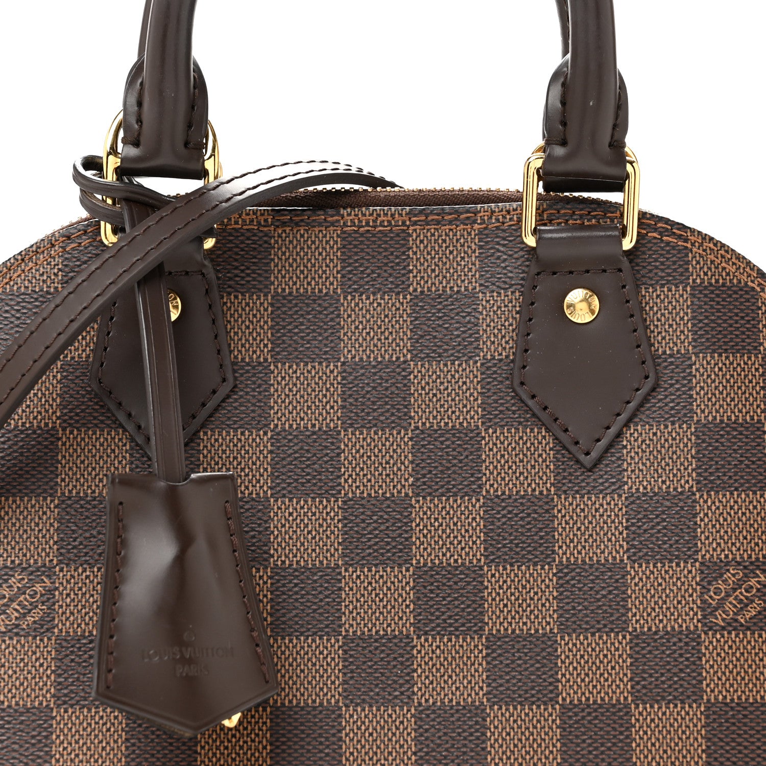 Louis Vuitton Damier Ebene Alma BB 8 of 15