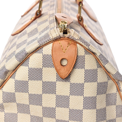 Louis Vuitton Damier Azur Speedy 35 18 of 24