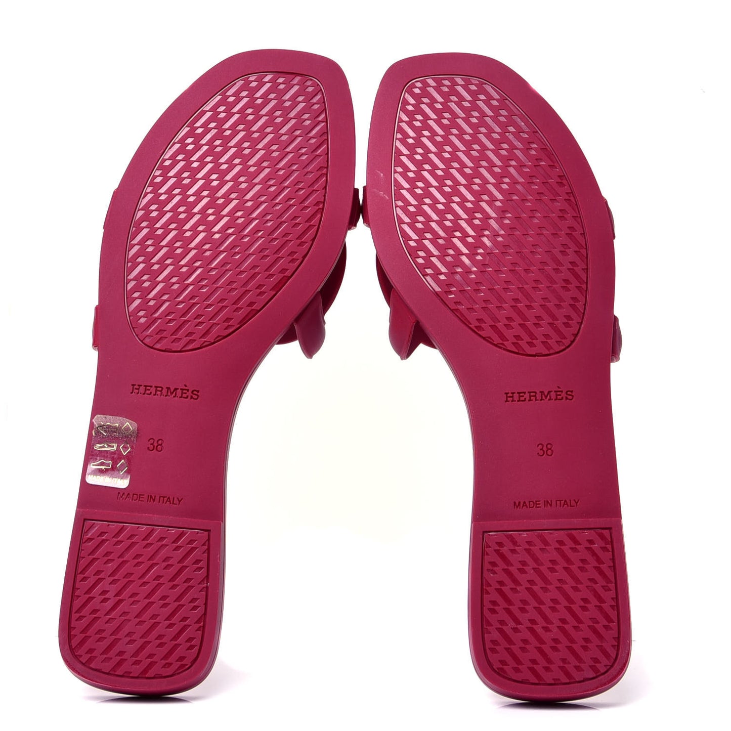 Rubber Aloha Sandals 38 Rose Baie