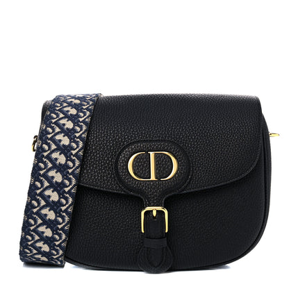 Christian Dior Grained Calfskin Large Bobby Flap Black 1 of 11