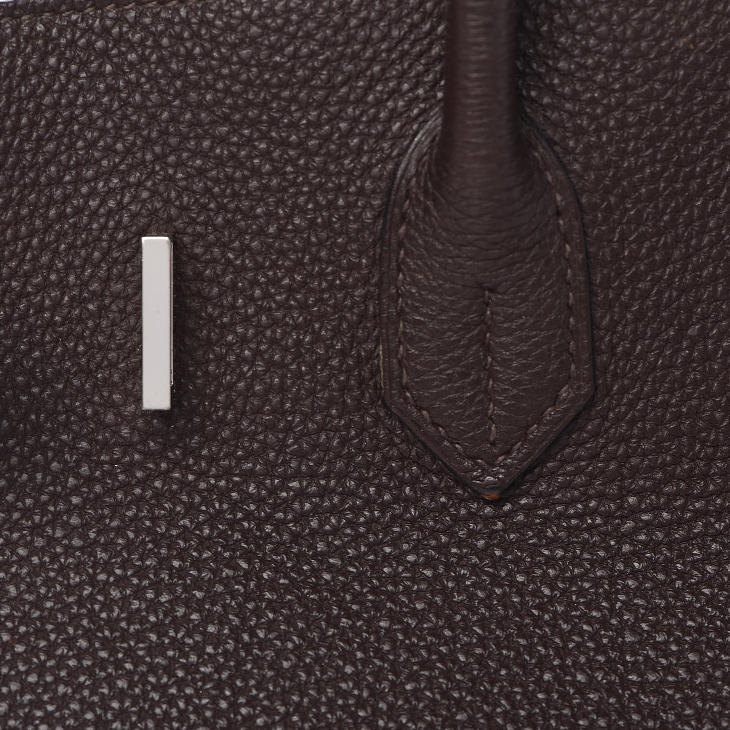 Togo Birkin 35 Chocolate