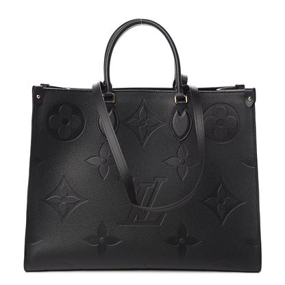 Louis Vuitton Empreinte Monogram Giant Onthego GM Black 1 of 12