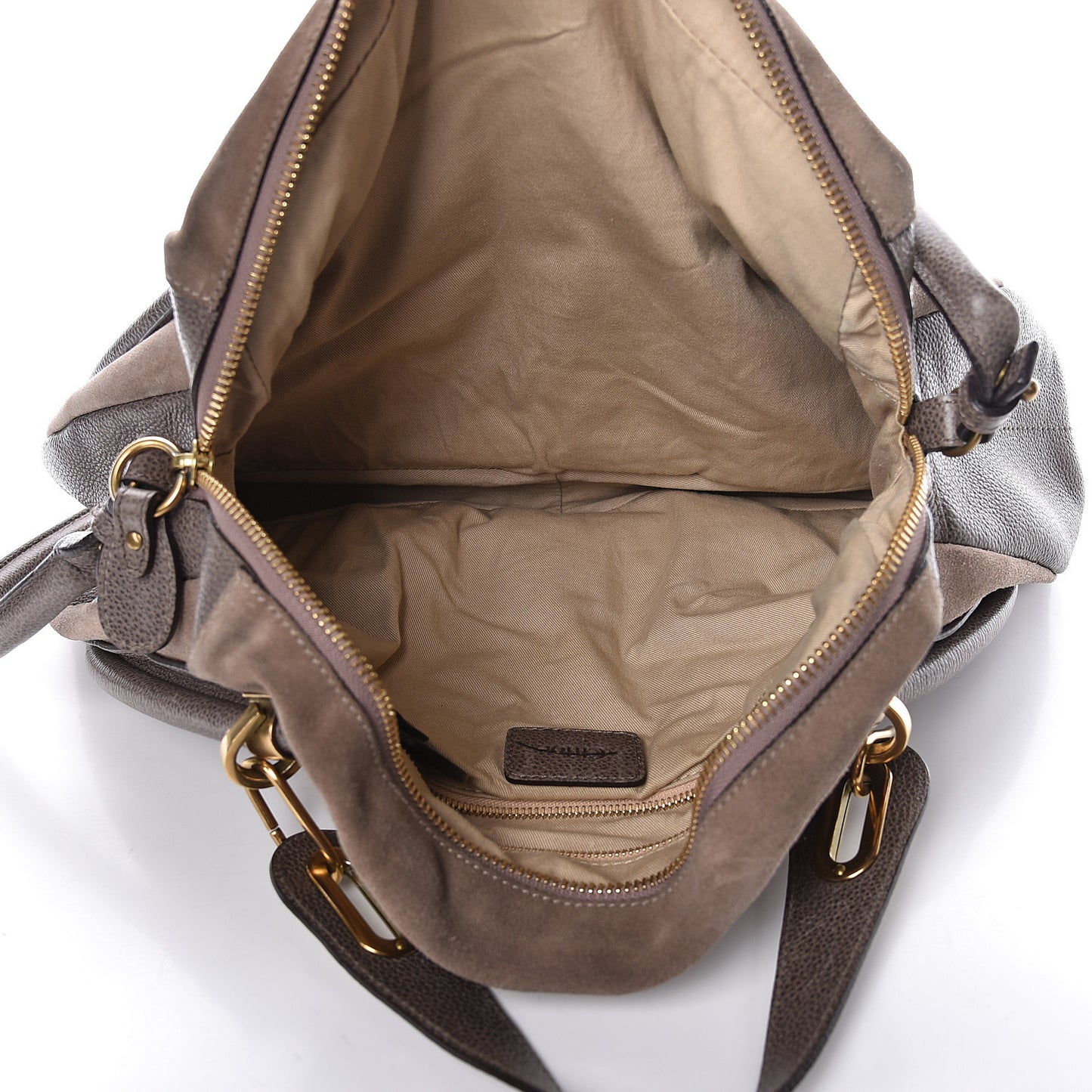 Suede Calfskin Large Paraty Rock