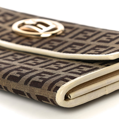 Fendi Zucchino Forever Continental Wallet 10 of 19