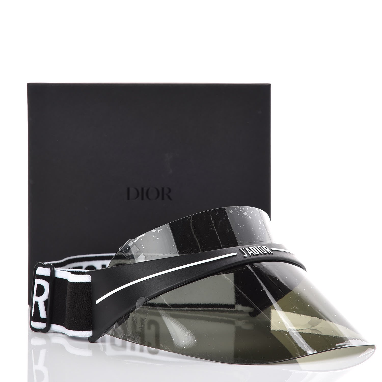 Christian Dior Mirrored DiorClub1 Sun Visor Black 7 of 7