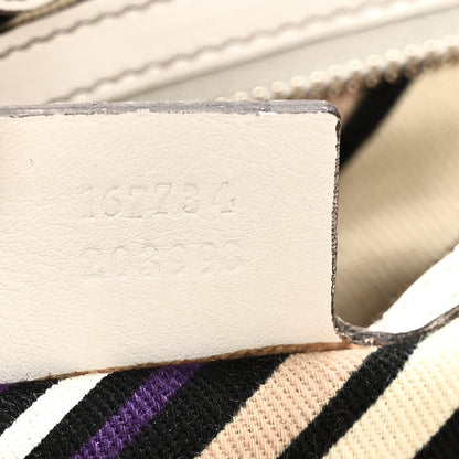 Gucci Calfskin Britt Medium Shoulder Bag White 7 of 10