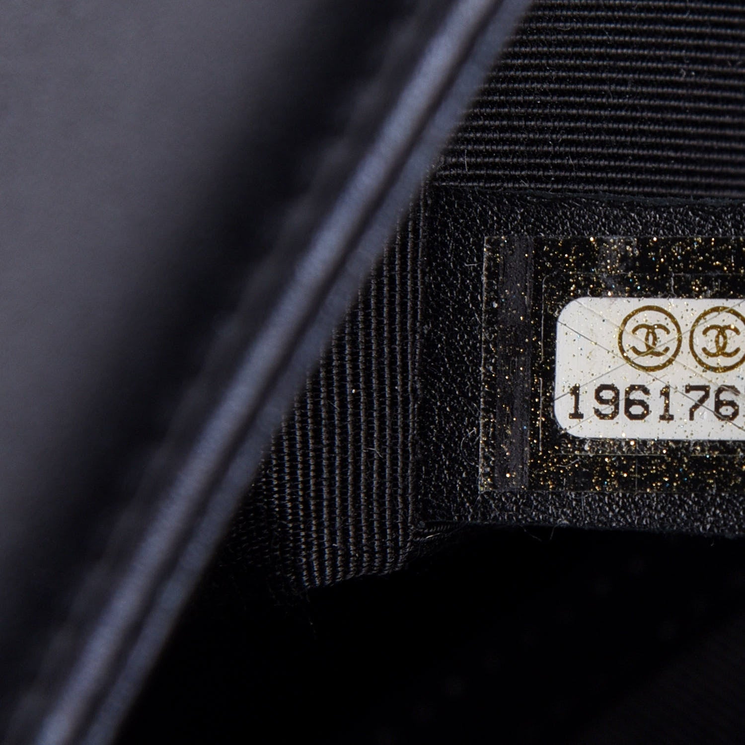Chanel Lambskin Quilted Large Boy Flap Black 7 of 10