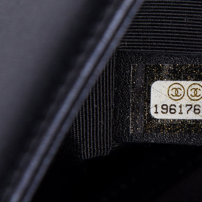 Chanel Lambskin Quilted Large Boy Flap Black 7 of 10