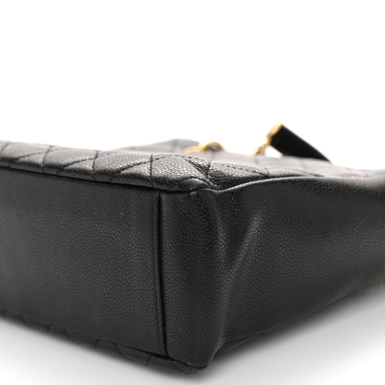 Chanel Caviar Quilted Petit Shopping Tote PST Black 10 of 10