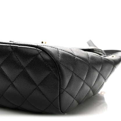 Chanel Caviar Quilted Mini Urban Spirit Backpack Black 10 of 11