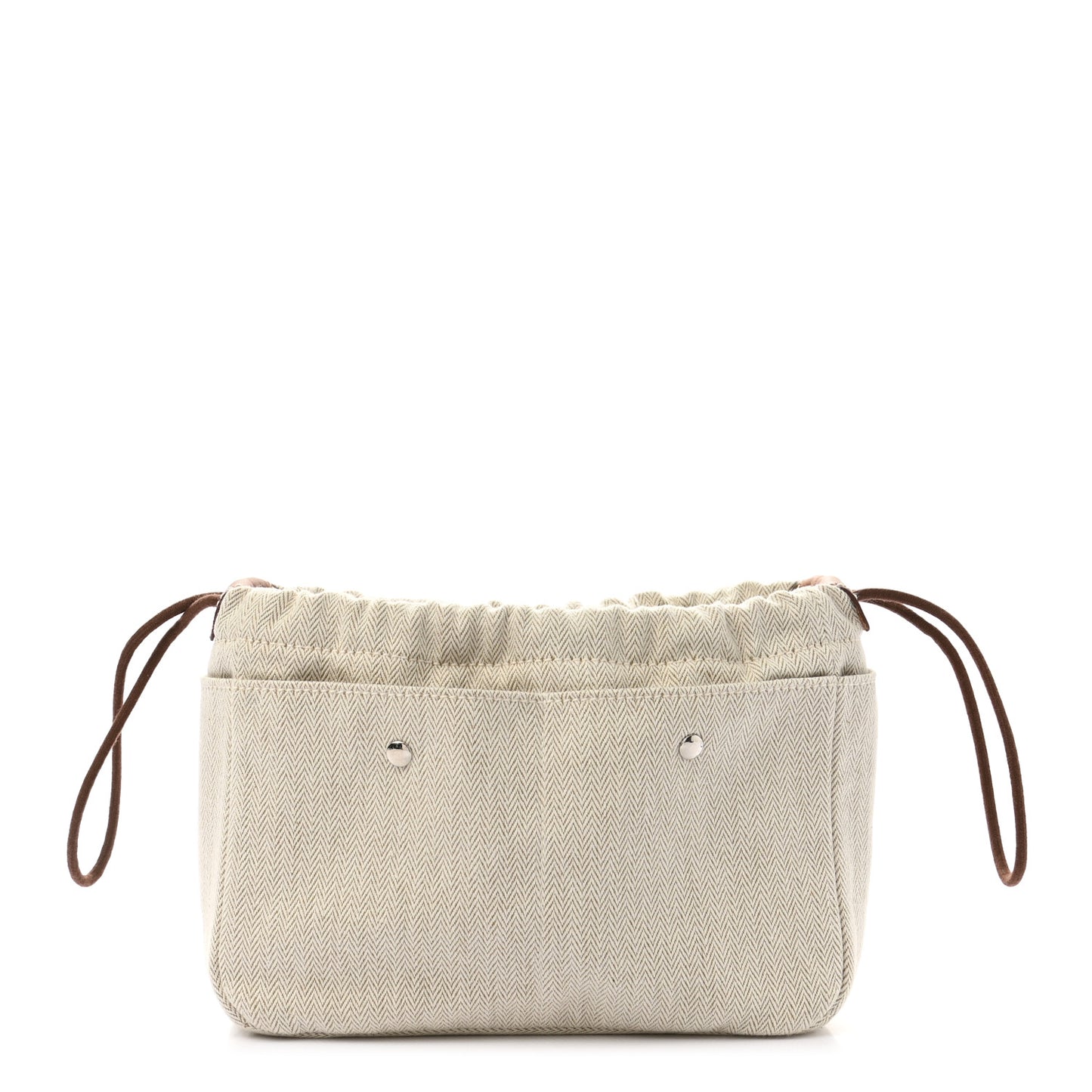 Canvas Barenia Fourbi 20 PM Pouch Naturel Fauve